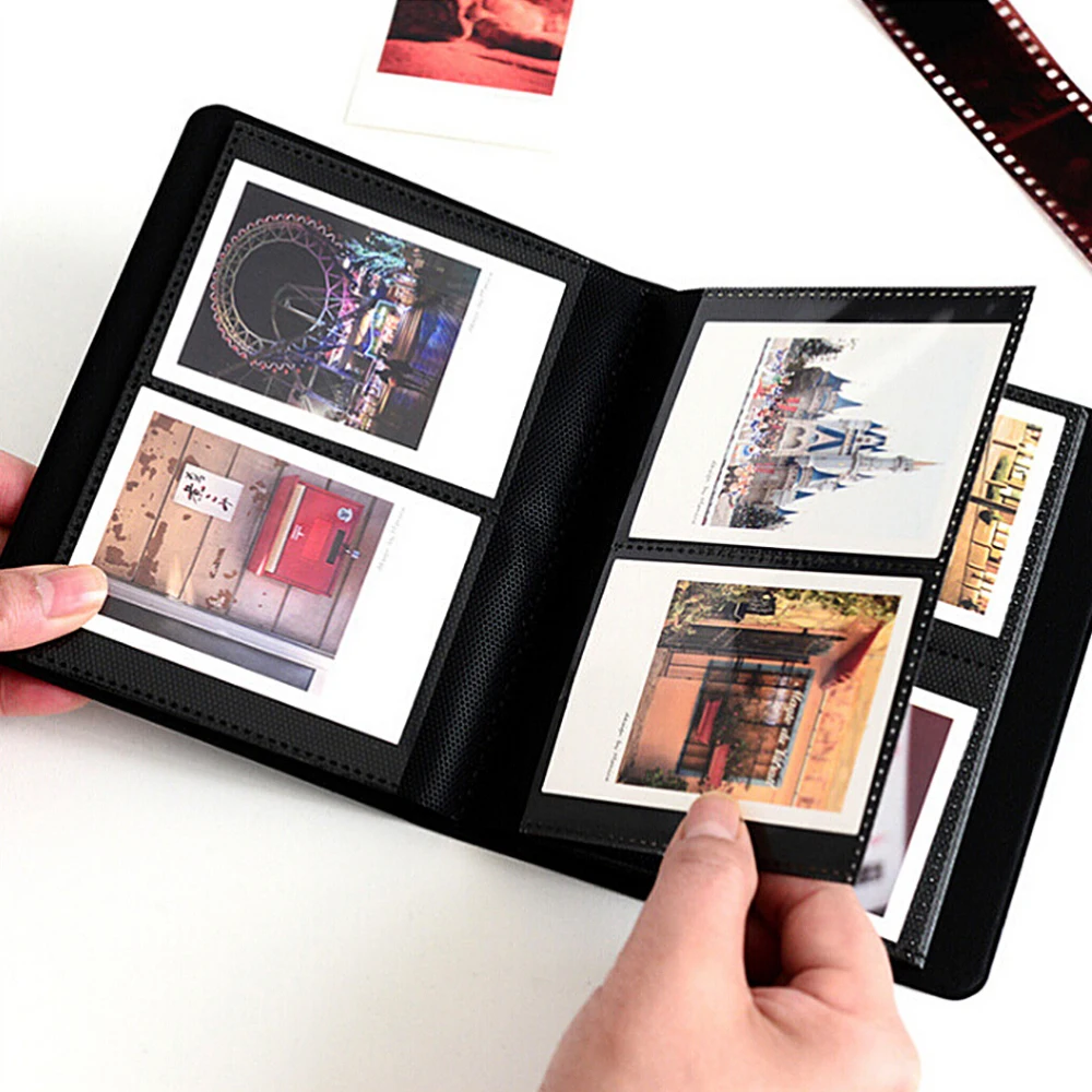 

64 Pockets Polaroid Photo Albums 3 inch Photography Albums Mini Instant Picture Case Storage For Fujifilm Instax Mini Film 8