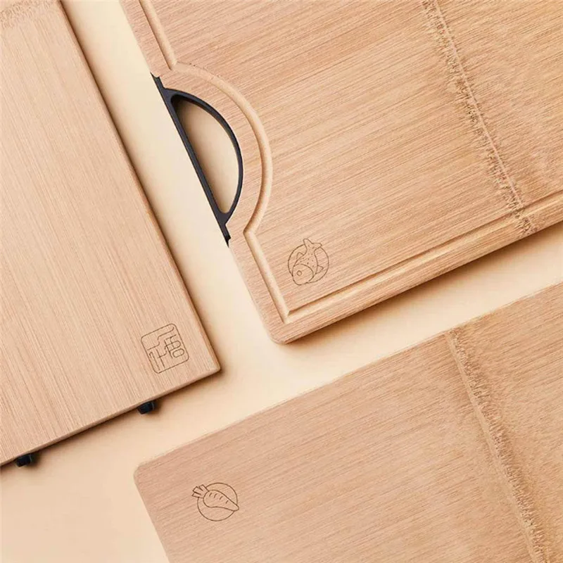 Xiaomi Yiwuyishi бамбуковая разделочная доска для кухни толстая овощей инструменты мяса