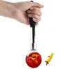 180mm(7'') Pear Bell Twist Fruit Core Seed Remover pepper Remove Pit Kitchen Tool Gadget Stoner Easy Apple Corer Pitter ► Photo 2/3