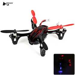 Hubsan X4 H107C Радиоуправляемый Дрон мини 4CH 6 оси гироскоп RC Quadcopter с 0.3MP Камера светодиодный свет устойчивый полет Вертолеты с дистанционным