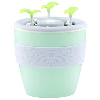 

Top Sale Negative Ion Plantable Ultrasonic Air Humidifier Creative Office Home Bonsai Style Mist Maker Mini Essential Oil Arom