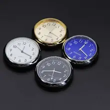 MINI Luminous Car Auto Dashboard Quartz Time Clock Ornaments Interior Decor Kit