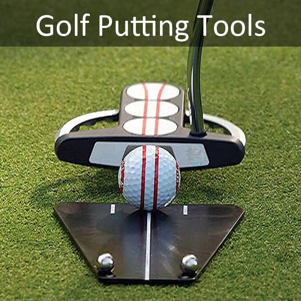 

Golf Putting Mirror Training Alignment Portable Mirror Golf Aid Alignment Tools Golf Accessories