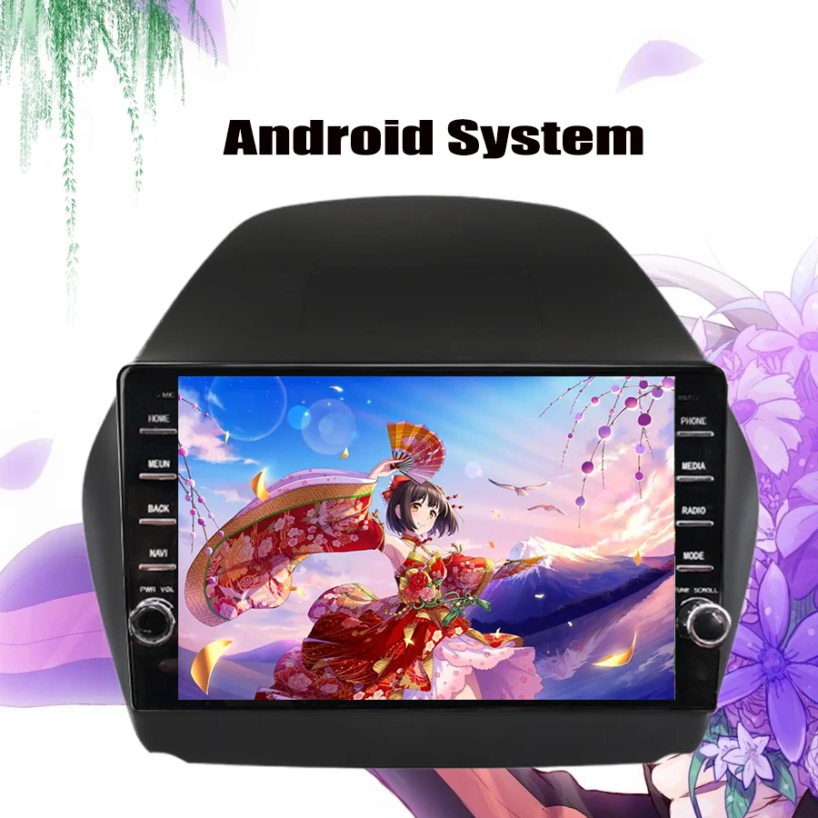 Автомобильный dvd плеер Android 10 0 для Hyundai Tucson IX35 09 2011 2012 2013 радио gps навигация стерео