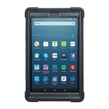 

10PCS 3 in 1 Amor Style Silicone PC Cases Cover for Amazon Kindle Fire 7 HD8 Protection Case By Free DHL