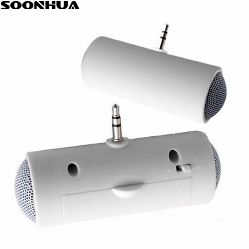 Портативный мини динамик SOONHUA 3 5 мм карманный стерео музыкальный плеер для MP3 MP4