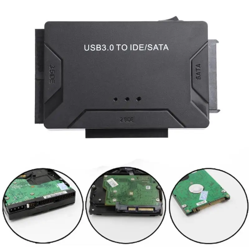 3 в 1 USB 0 для SATA IDE ATA адаптер данных ПК ноутбука 2 5 3.5in HDD жесткий диск драйвер