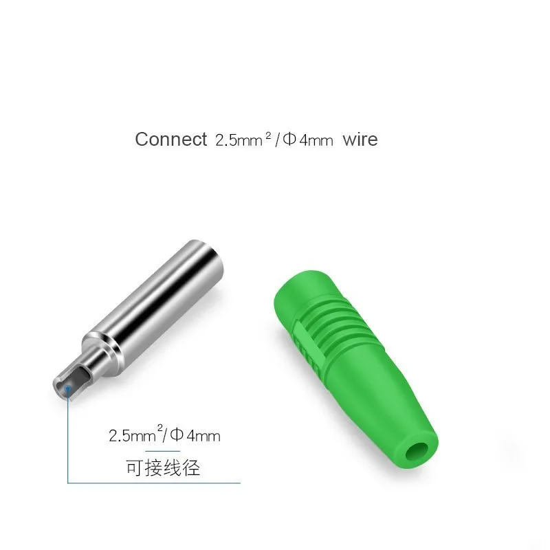 femea insercao conexao isolado jack plug fio conector de solda 02