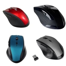 Горячая Распродажа! 2,4 ГГц 6D 1200 dpi USB беспроводной оптический, эргономический USB игровая мышь Мыши для компьютера ПК ноутбука