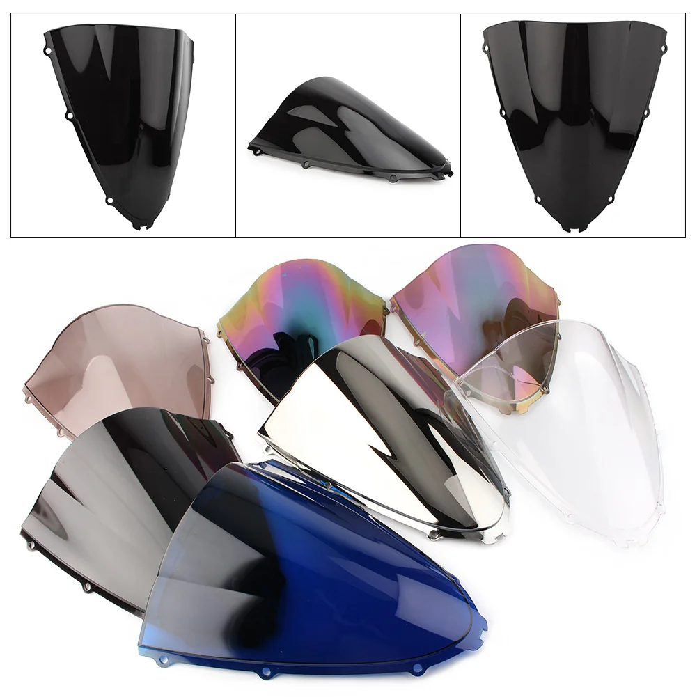 

Motorcycle Windshield Windscreen Double Bubble For Kawasaki Ninja ZX14R 2006 2007 2008 2009 2010 2011 2012 2013 2014 2015 2016