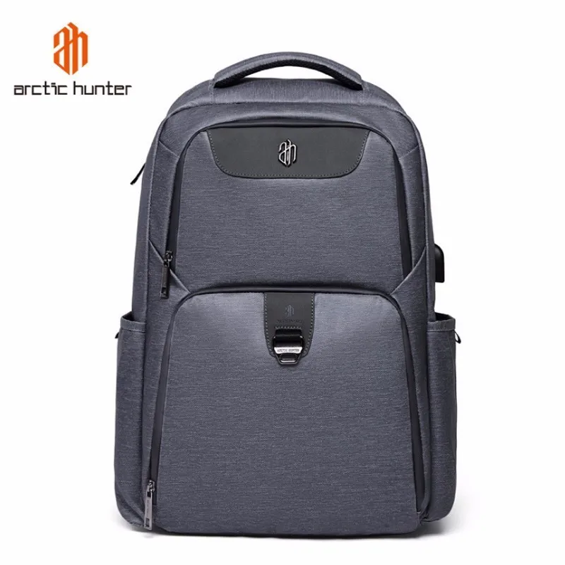 

2018 New Men's Large-capacity Backpack Leisure Sports Outdoor Computer Backpack USB Charging Bag Anti-wave Men's Bag Bagpack