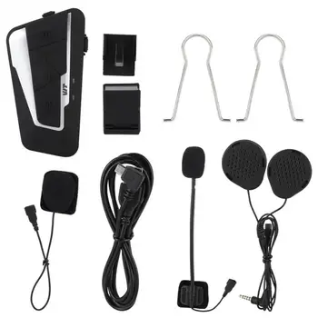 

1200M Waterproof Full Duplex Stereo Motorcycle Motorbike Bluetooth Headset Helmet Intercom Earpiece