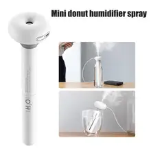 Практичный увлажнитель, Универсальный мини-пончик, увлажнитель, спрей, USB, переносной, инновационная бутылка минеральной воды, увлажнитель
