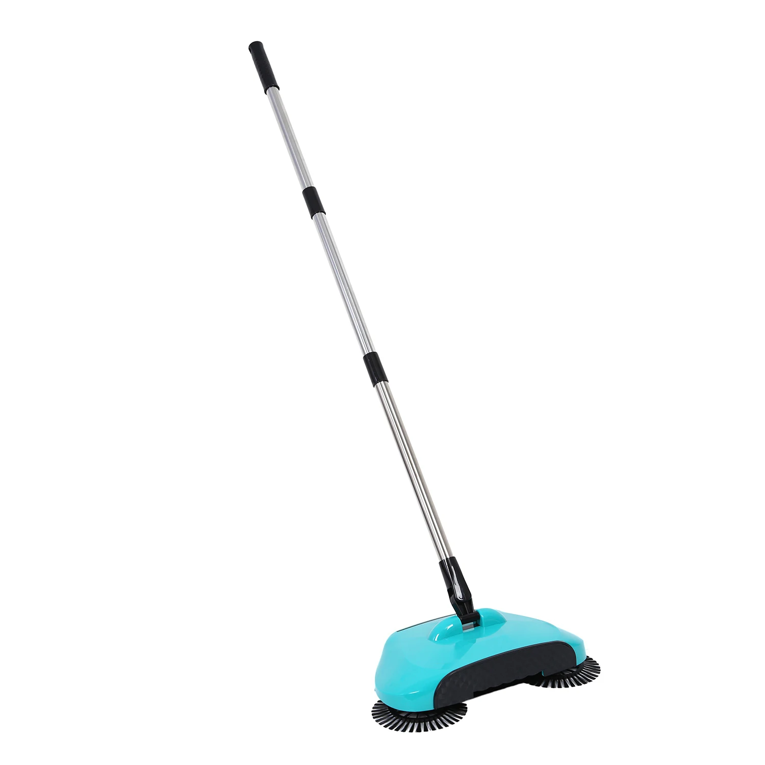 Stainless Steel Sweeping Machine Push Type Hand Push Magic Broom Dustpan Handle Household Cleaning Package Hand Push Sweeper M