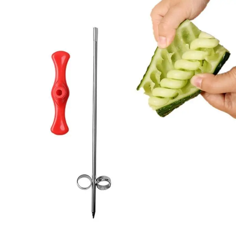 

Vegetables Spiral Knife Potato Carrot Slicer Cutter Kitchen Carving Tools