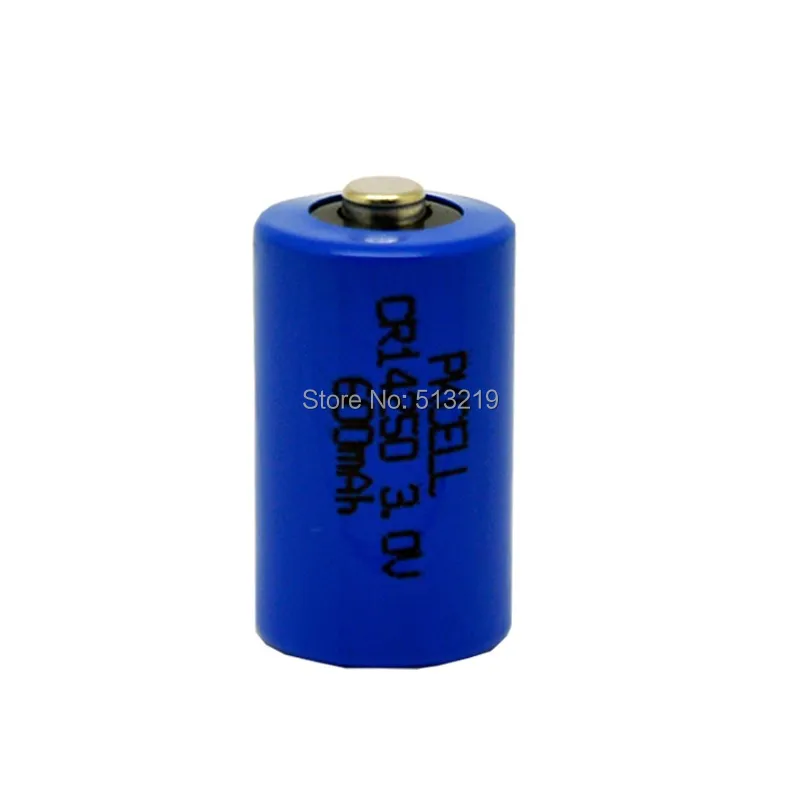 2 шт. PKCELL CR14250 CR 1/2AA 14250 CR-1/2AA 3V 600mAh литиевая батарея для лампы радио электронный замок