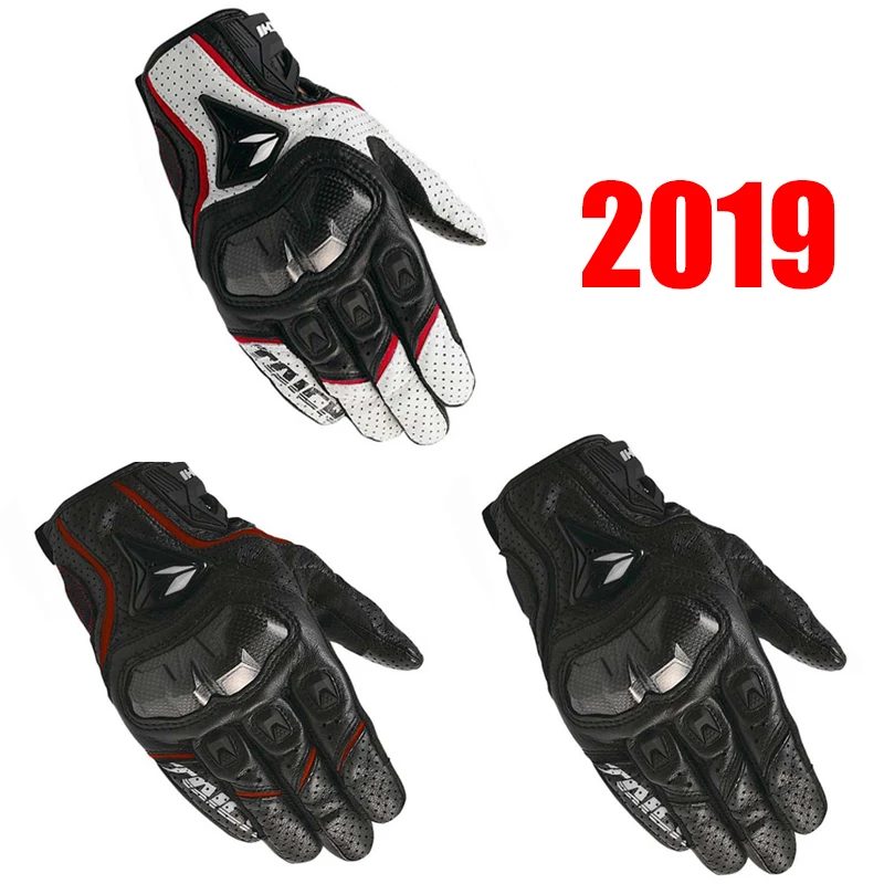 NEW 2019 Motocorss Racing taichi 422 genuine leather gloves Riding titanium gloves driving motorcycle Moto GP gloves MTB MX