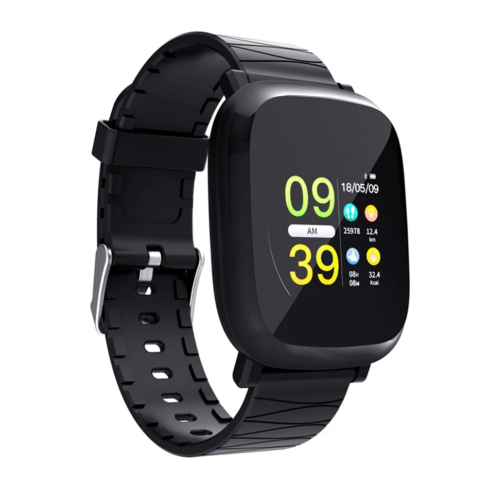 

Bakeey M30 Men Women Smartwatch 1.3inch Sleep Monitoring HR Blood Oxygen Pressure Monitor IP67 Waterproof Alarm Smart Watch