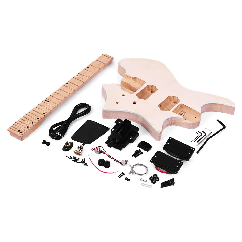 Комплект электрогитары. Muslady электрогитара. Электрогитара DIY Kit. Headless DIY Electric Guitar Kit. Гитара DIY Kit.