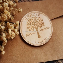 За исключением даты приглашение, свадьба, деоеаянный магнит, изготовленные на заказ, сохранить дату свадьбы пользу, пусть любовь расти, дерево, свадебное дерево