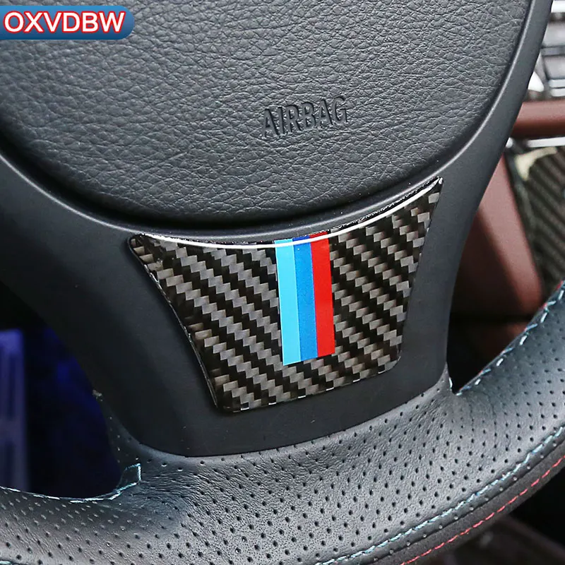 Для BMW 5 серии F10 Автомобильный интерьер углеродное волокно ремонт руль Панель