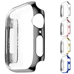 Рамка чехол для Apple Watch Series 4 Ультратонкий чехол покрытие защитный чехол для Apple Watch Series 4 40 мм/44 мм защитная оболочка