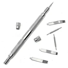 Набор инструментов для профессиональных часов, ремешок для часов, пружинный ремешок для удаления штифтов, набор инструментов для ремонта+ 4 штифта