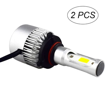 

2pcs S2 LED Headlight Bulb 36W 9-32V 8000LM Waterproof High Beam Low Beam Integrated Headlamp Car Head Light(9005)