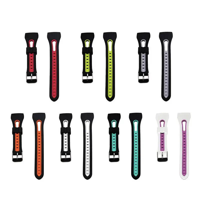 

New Two-Color Silicone Replacement Wristband Watch Strap for Fitbit Charge 3 Fitbit Charge3 Smart Bracelet Smart Accessories