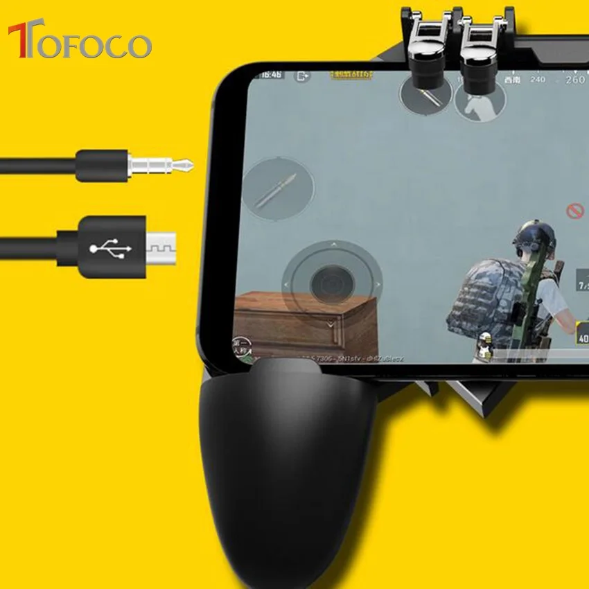 PUBG Mobile Control Gamepad Cell Phone Joystick Gamer Trigger Gaming pad L1R1 PUBG Controller for i