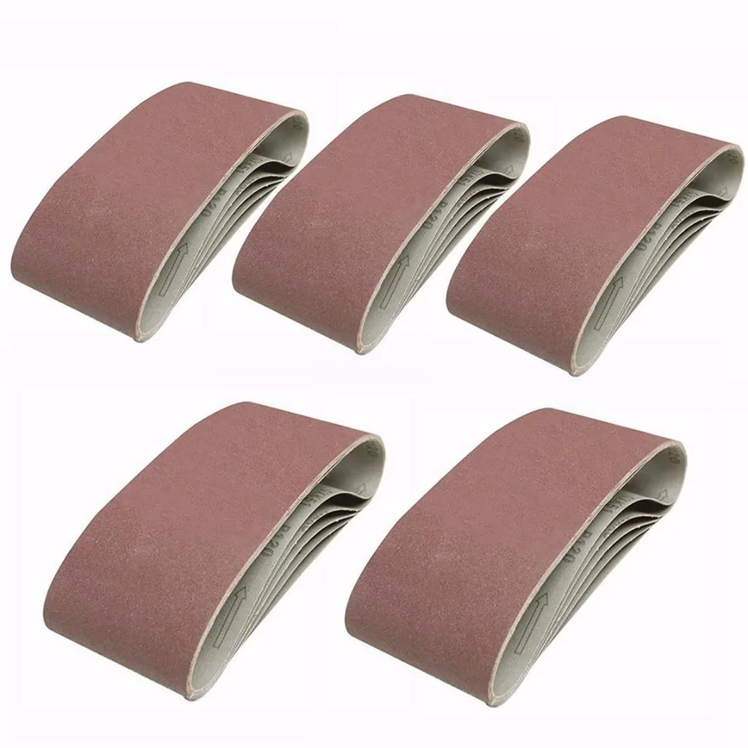 

5pcs/set New Silverline Sanding Belts 40/60/80/120 Grit 100*610mm for Belt Sander