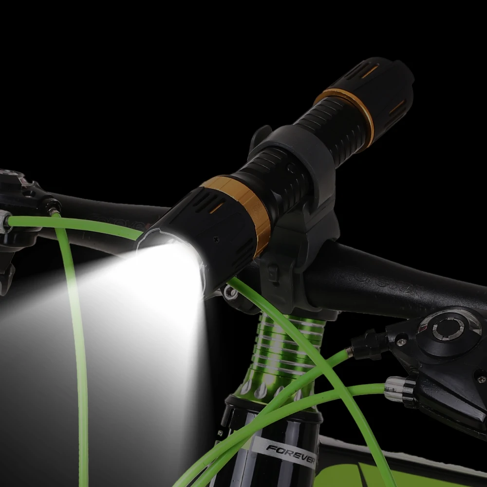 Clearance Lixada Bicycle Mount Bike Light Mount Universal Flashlight 360° Rotating Flashlight Torch Mount Holder Cycling Clip Clamp 5