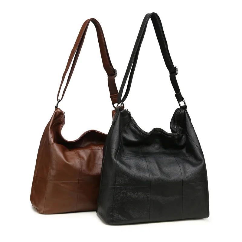 

New Women Bag Genuine Leather Handbags Women Tote Bags New Elegant Crossbody Shoulder Bag Women Sac A Main Bag Female Leather