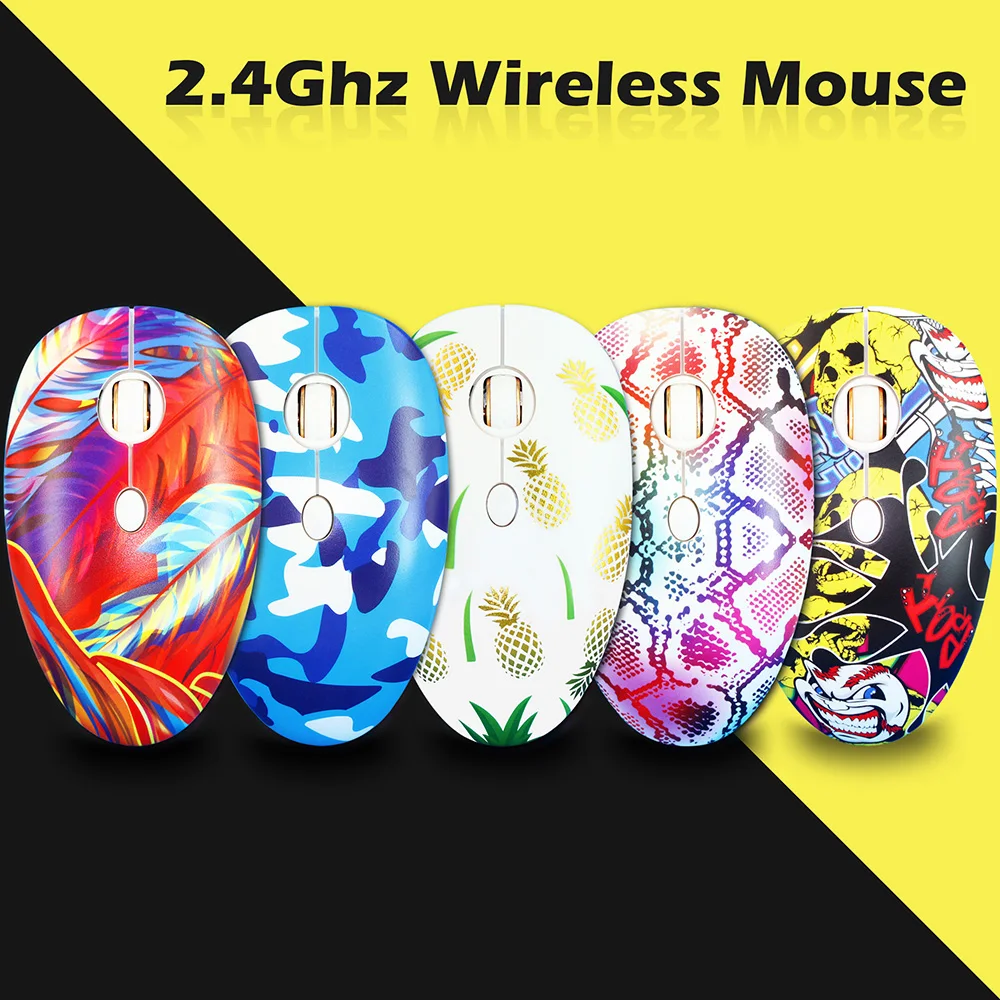 

JONSNOW USB Wireless Mouse 1600 DPI Adjustable Optical Computer Opto-Electronic Gaming Mouse 2.4GHz Ergonomic Mice For Laptop PC