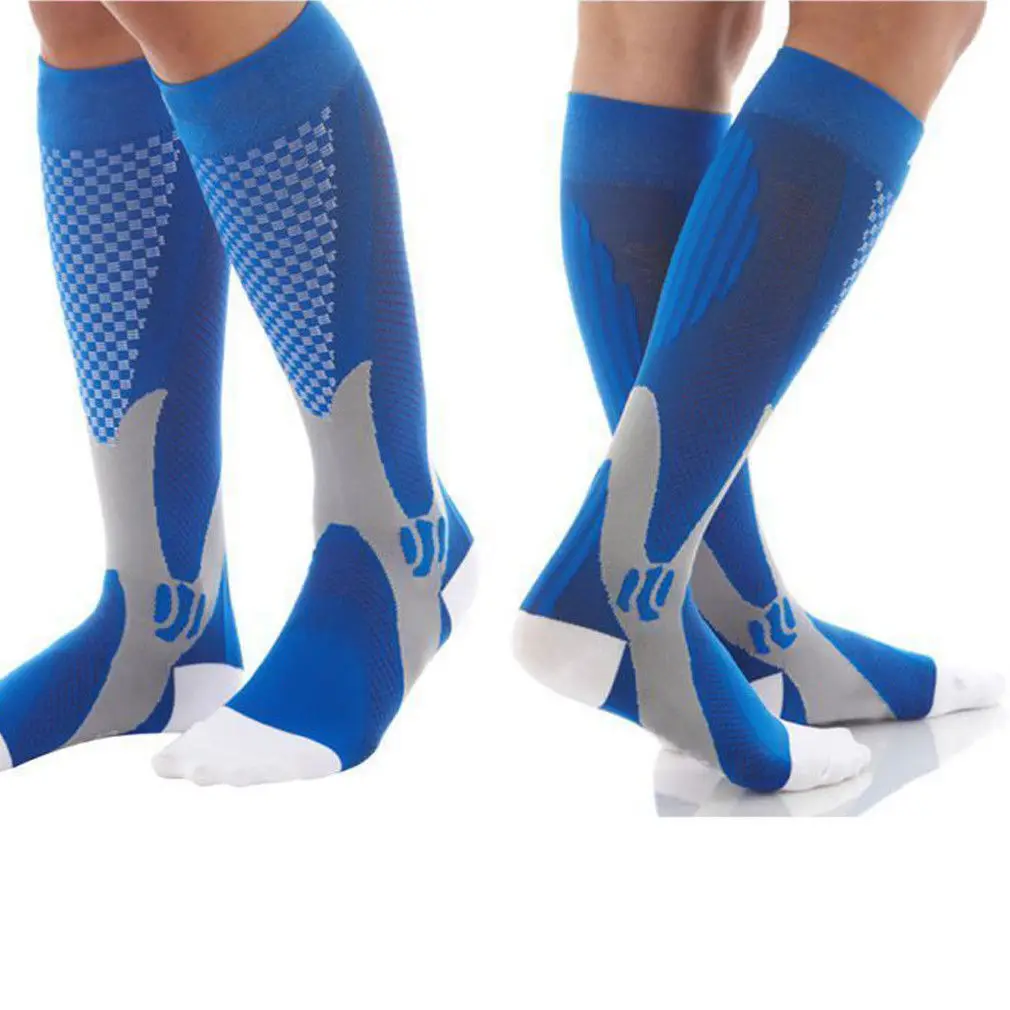 

Unisex Men Women Compression Socks Leg Support Stretch Below Knee High Socks For Athletic Running Pregnancy Health