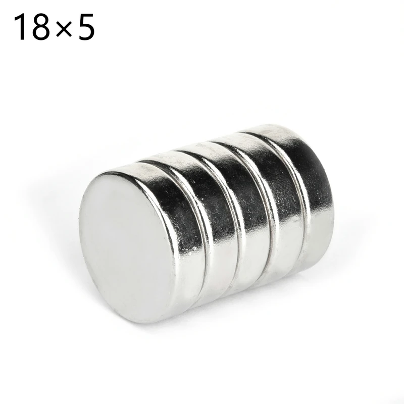 5pcs 18 x 5 mm N35 Strong Neodymium Magnets 18 mm* 5 mm Automobile Engine Oil Filter Strong Magnet Economizer Craft