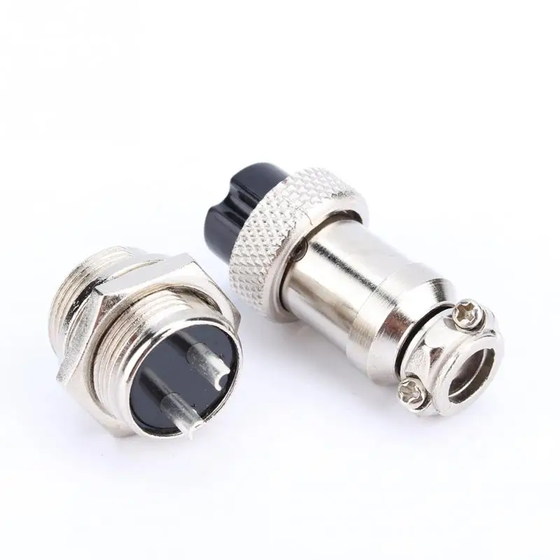 1 шт. GX16 2Pins/3Pins/5Pins/6Pins/8Pins винтовой тип Электрический авиационный разъем
