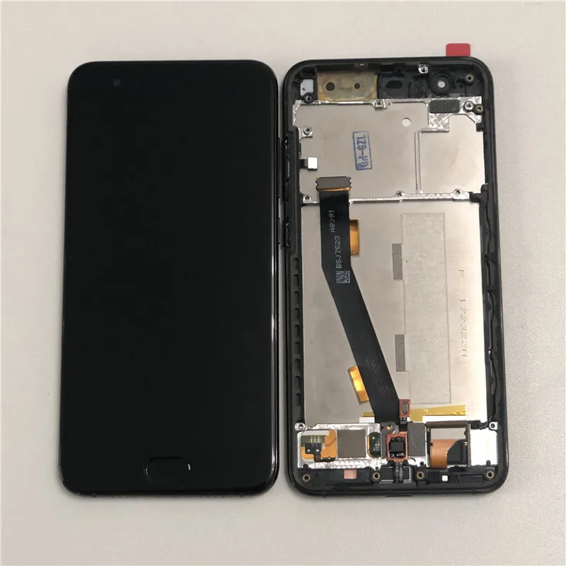 

Original Axisinternational For 5.15" Xiaomi Mi6 Mi 6 MI 6 MI6 M6 LCD Display Screen+Touch Panel Digitizer With Frame+Fingerprint
