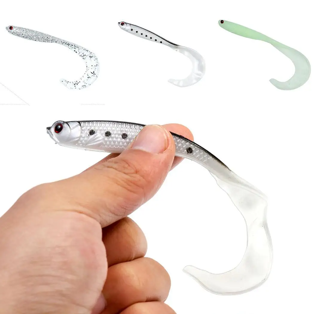 Swimbaits озеро приманка 6 г рыбы мягкие наживка червяк река пластик Рыбалка поля