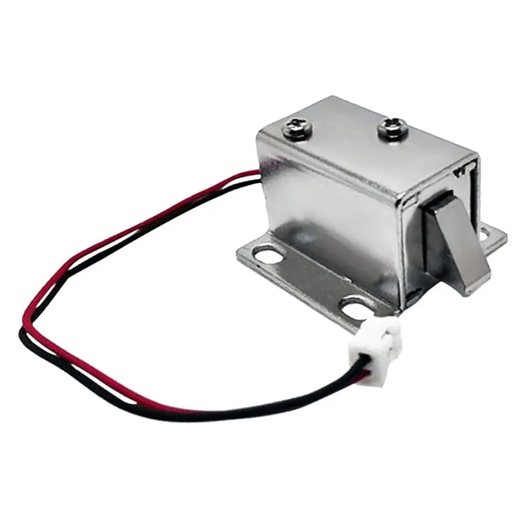 

DC 12V Electromagnetic Lock Cabinet Security Electric Controlling Lock - Upward, 28x27x19mm