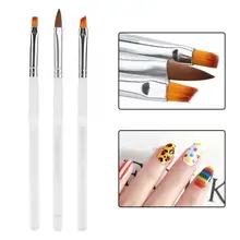 Профессиональный набор инструментов для маникюра рисование линий, ручка для фототерапии, 3 шт