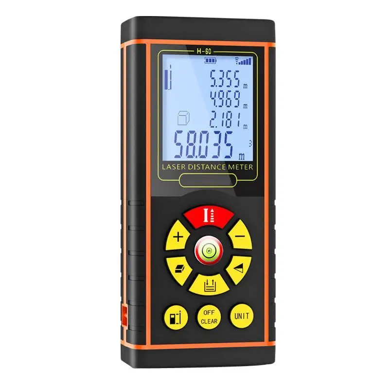 

Electric Handheld Battery Powered Accurate Distance 1mm Meter 0~40 Degree -20~60 Degree Laser Rangefinder 1mW