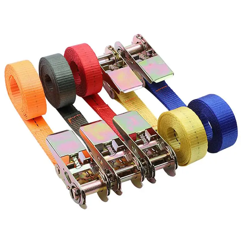 

Retractor Fixing Strap Ratchet Lace-up Ratchet Strap For Baggage Luggage Kayaks Outdoor Trucks Cargo Drop Shipping