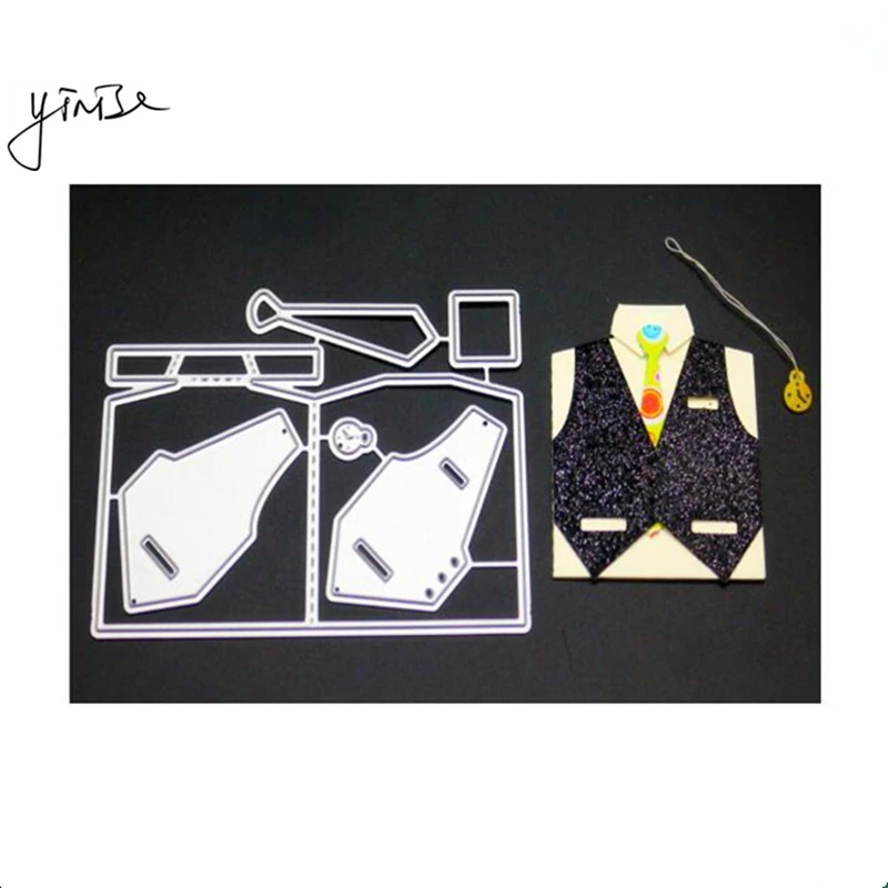 

VCD35 MAN Suit SCRAPBOOK Metal Cutting Dies For Scrapbooking Stencils DIY Album Paper Cards Decoration Embossing Folder Die CUT