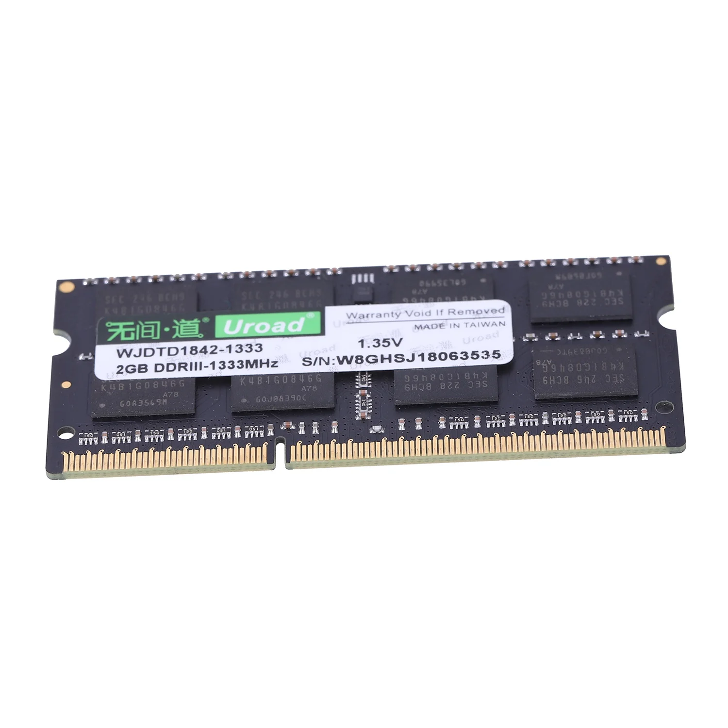 Uroad DDR3 Laptop PC 1.2V Sodimm Ram Notebook Memory