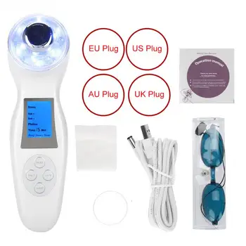 

New Ultrasonic Removal Machine LED Photon Therapy Massager Skin Lifing Rejuvenation Skin Care