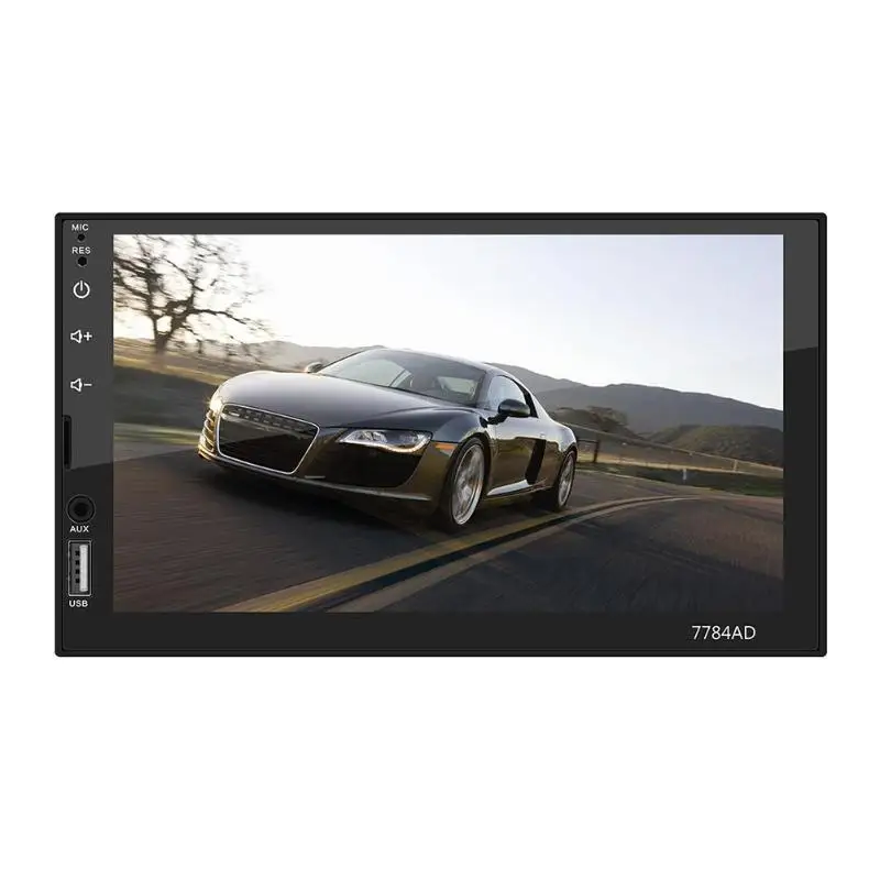 SWM 7784AD 2Din Android 7 1 автомобильный стерео MP5 плеер с gps навигатором картой + камерой|GPS
