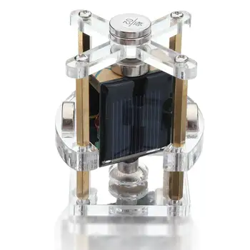 

Vertical High Mendocino Solar Motor Magnetic Suspension Solar Panels Motor Stand Steam Engine Technical Educational Model Kit