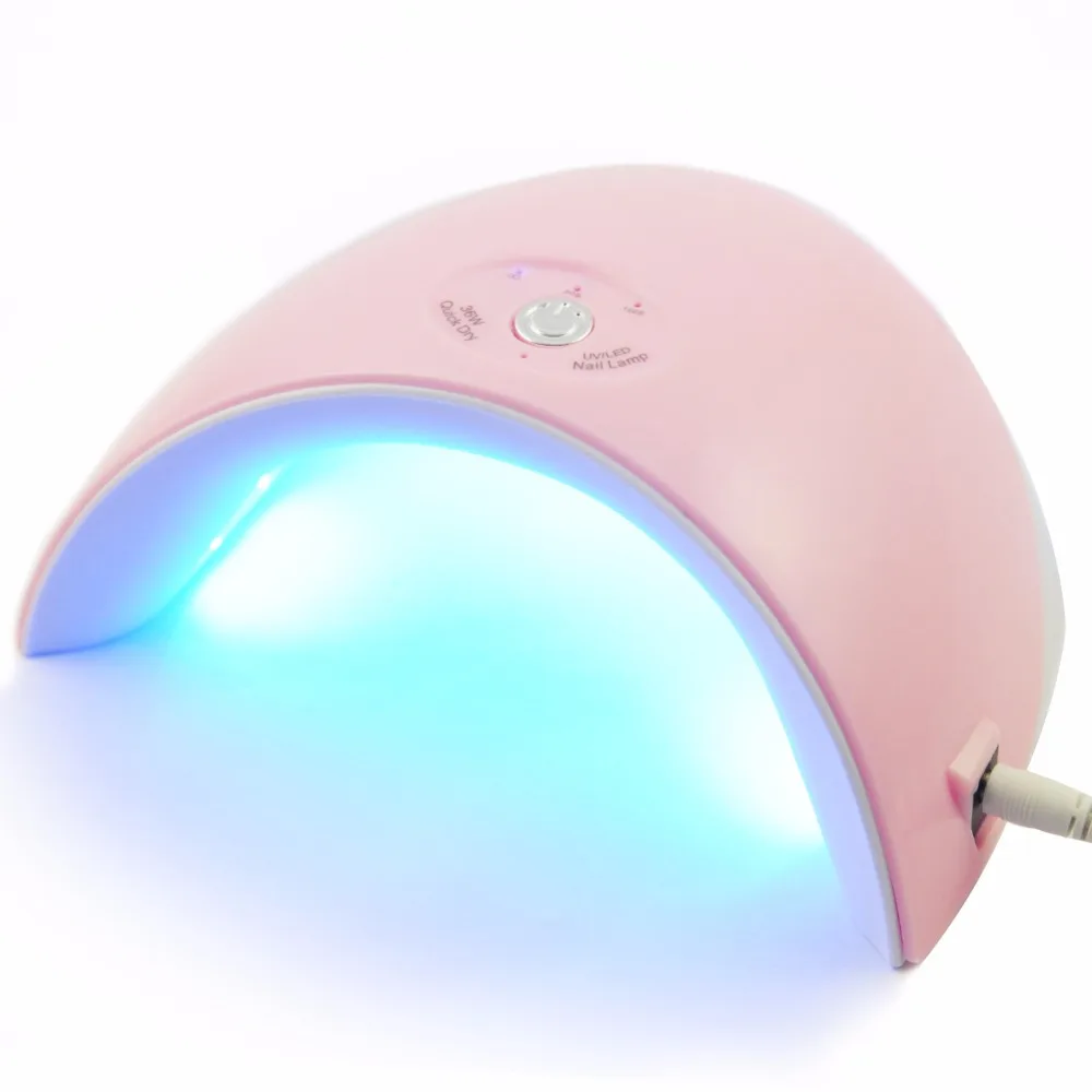 

Nail Art 36W 12 LED UV Nail Polish Dryer Lamp Gel Acrylic Curing Light Spa Professional Kit Smart Bulb