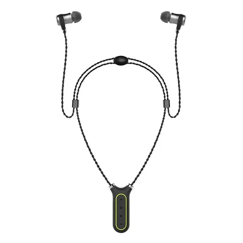 

Magnetic Attraction Hifi Bluetooth Earphone Waterproof Sports Stereo Earbuds In Ear With Built-in MP3 Player Headphone With Mic